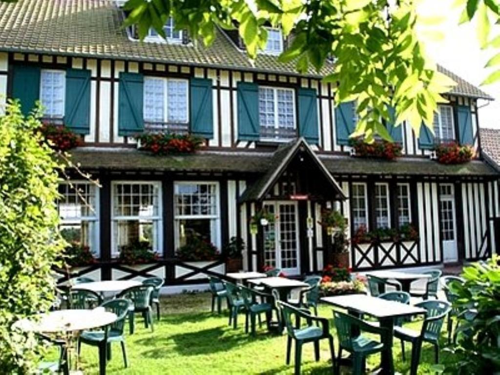 Logis Auberge Des Aulnettes 에루빌셍클레르 외부 사진